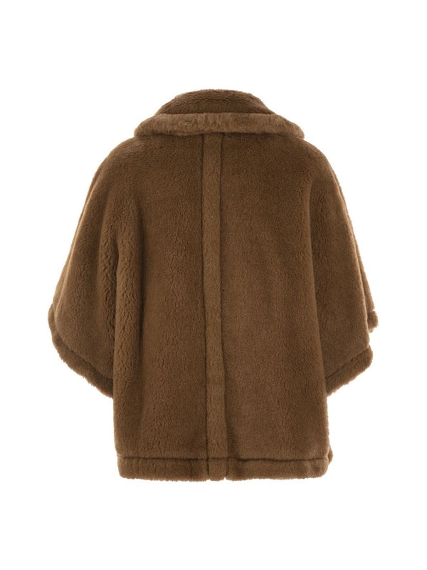 Tenebre Alpaca Cashmere Teddy Cape