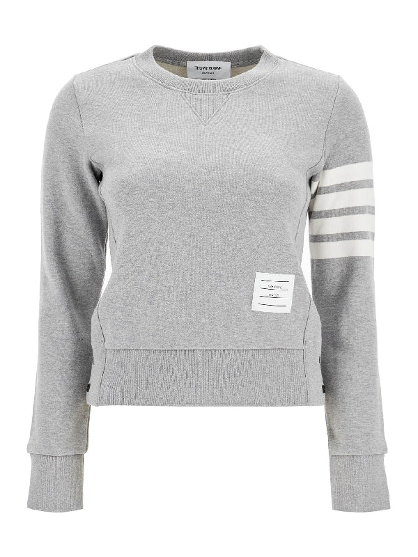 4-bar Cotton Sweatshirt - Jente