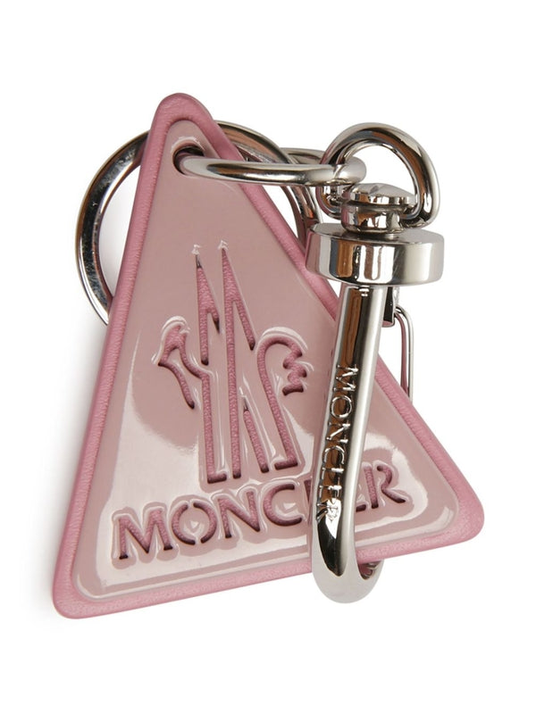 Logo Detail Pink Keyring