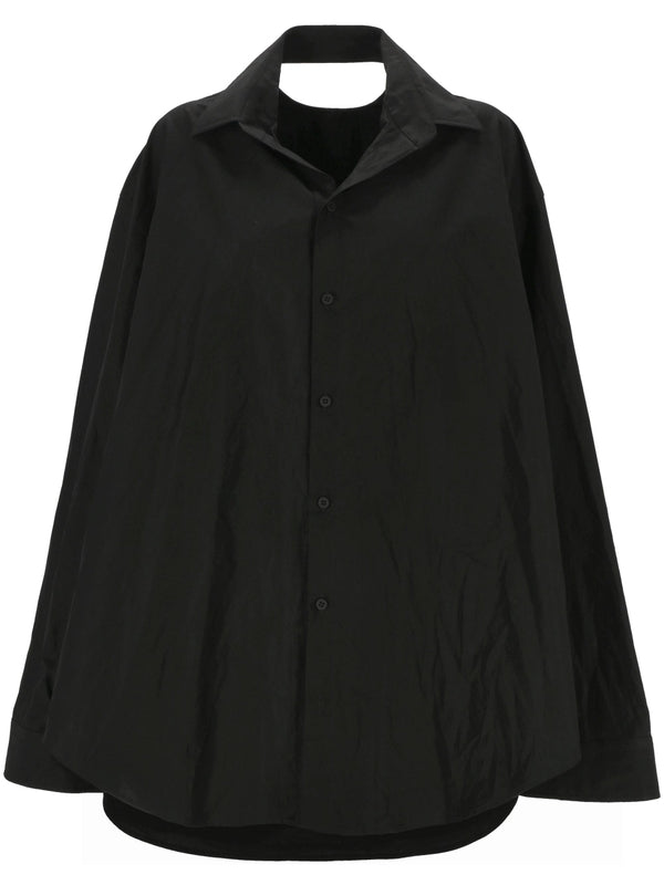 Suspended Cotton Shirt Dress