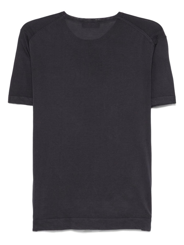 Petrey Navy Short Sleeve T-Shirt