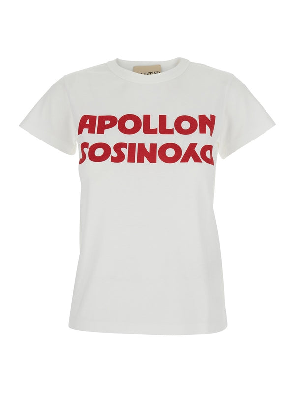 Valentino White Half Sleeve