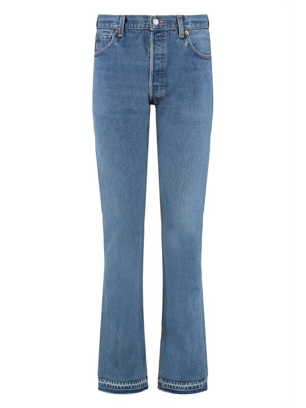 Re/Done Blue Denim Pants