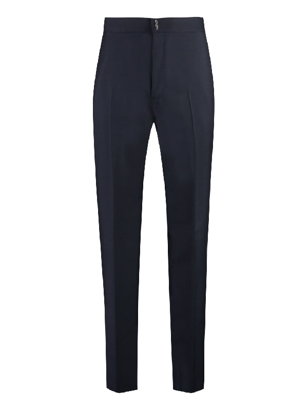 Wool Mohair Tailored Fit Pants