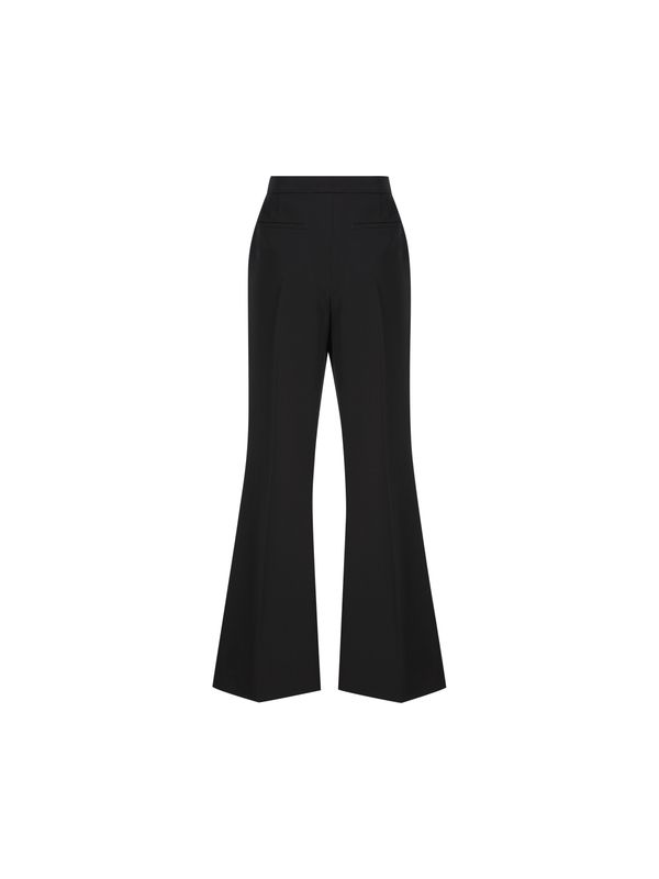 Wool Flare Pants