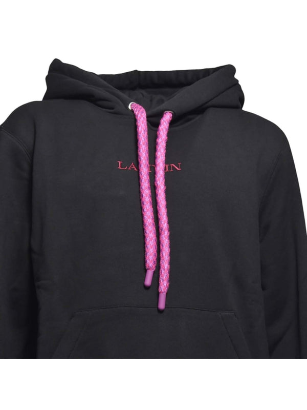 Curve Snake Cotton Hoodie