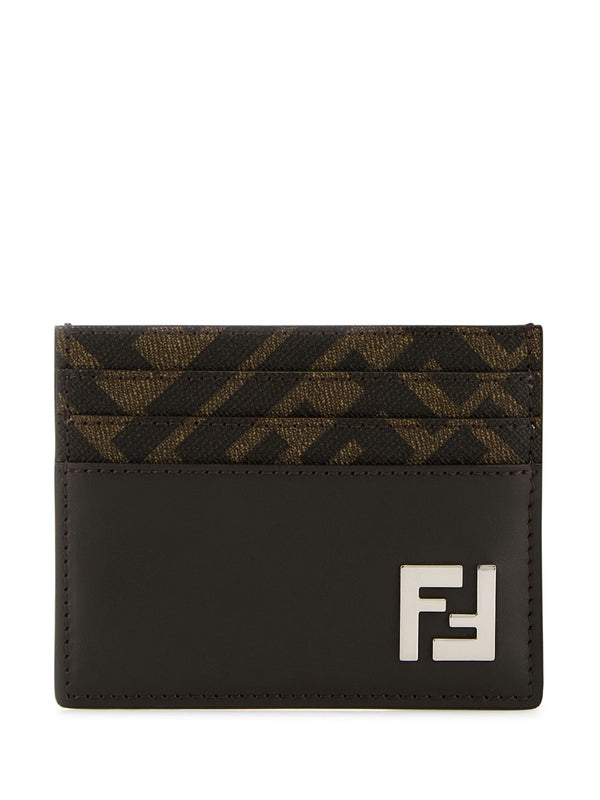 Fendi Brown Card Holders