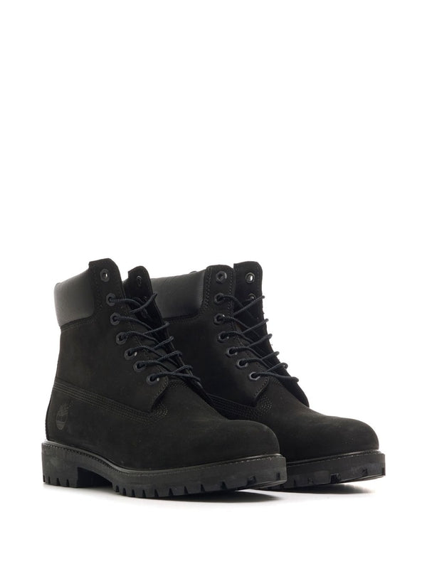 Timberland Black Lace-Up Boots