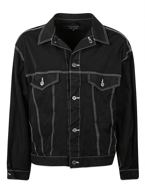 Comme Des Garcons Homme Black Trucker