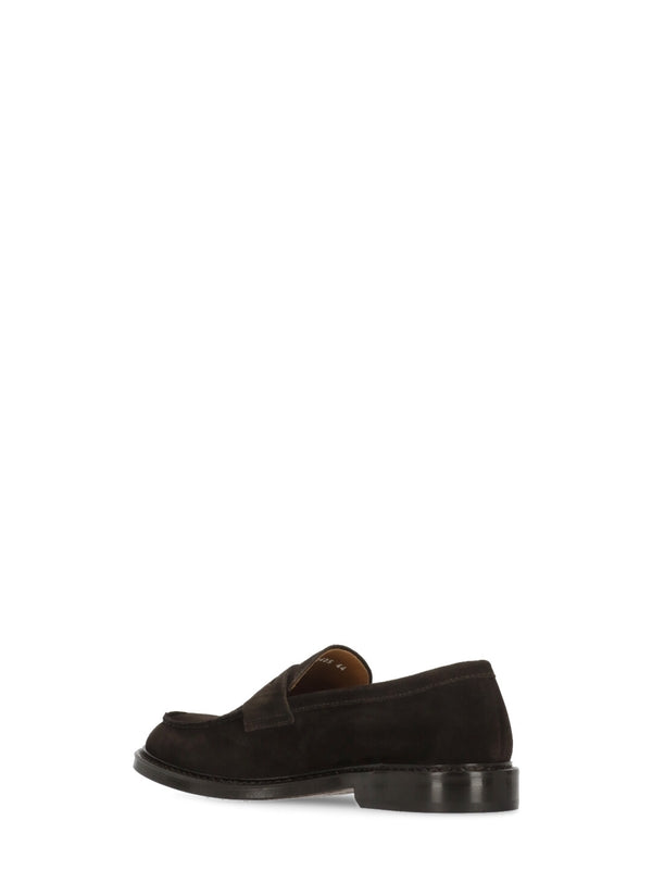 Brown Suede Loafers