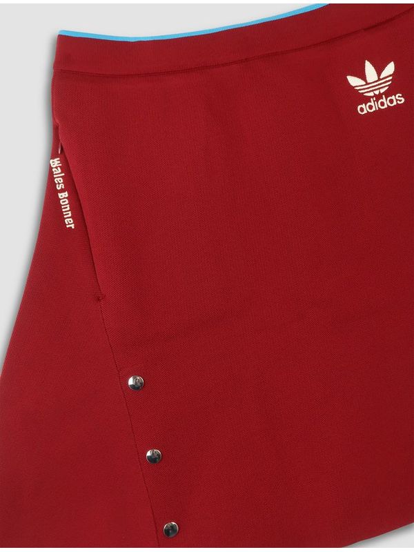 Adidas Logo Embroidery Button Mini Skirt