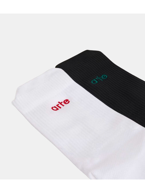 Adidas Black White Socks