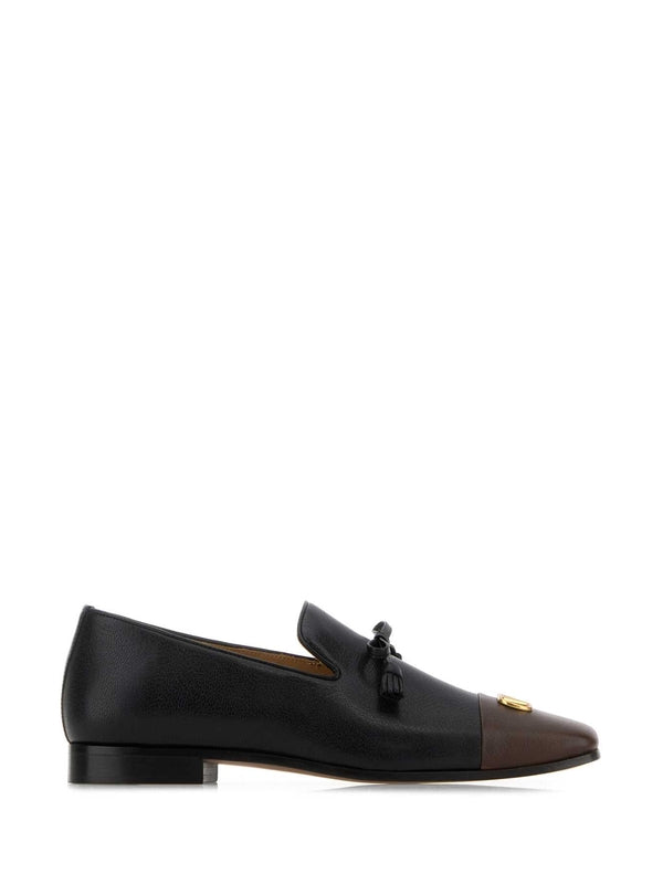 Valentino Black Loafers