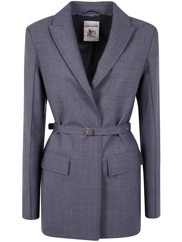Semi-Couture Gray Tailored Jacket