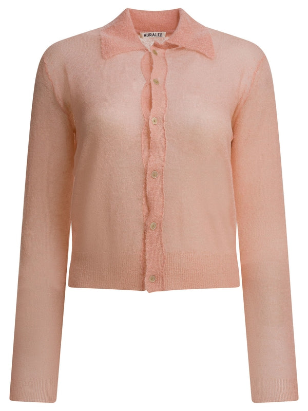 Auralee Pink Cardigans