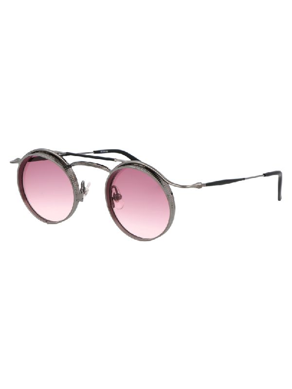 2903h Double Bridge Round Sunglasses