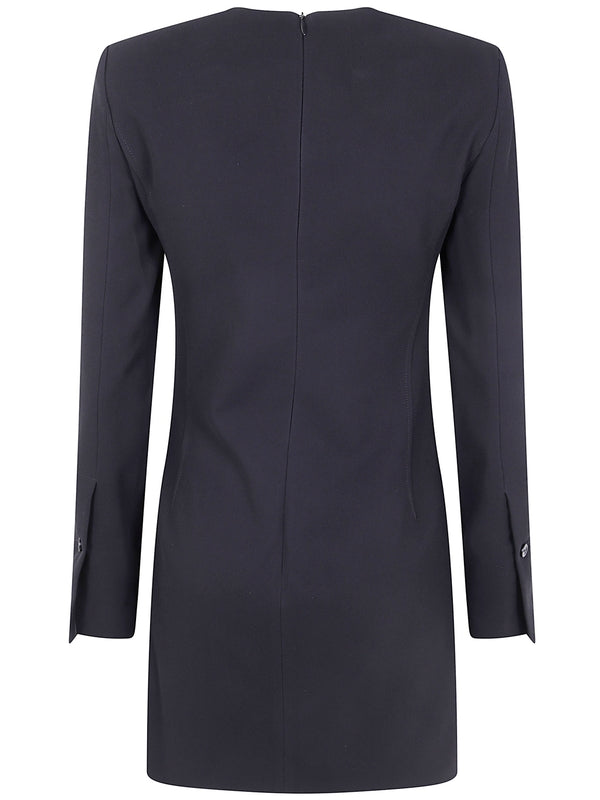 Semi-Couture Navy Mini Dress