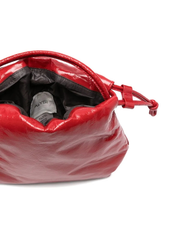 Aliji Red Bucket Bag