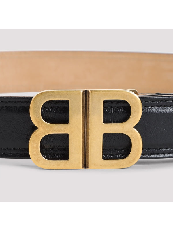 BB Logo Leather Belt