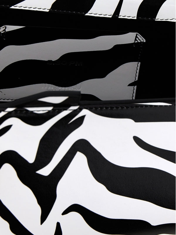 Zebra Pattern
  Leather Clutch Bag