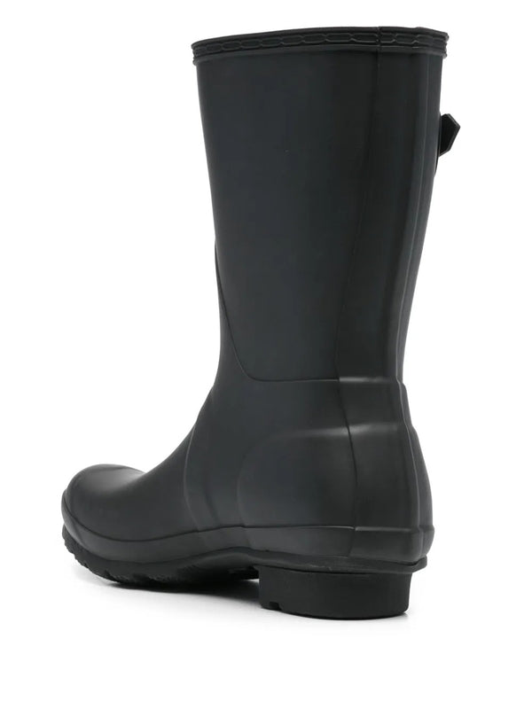 Hunter Black Ankle Boots