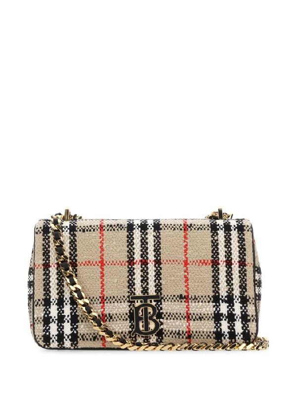 Bouclé Vintage Check Lola Bag Small