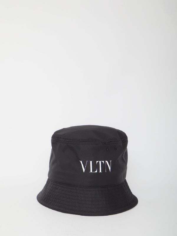 VLTN ロゴ ナイロン バケットハット