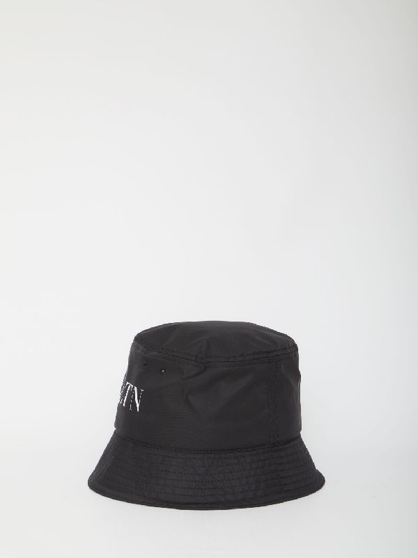 VLTN Logo Nylon Bucket Hat