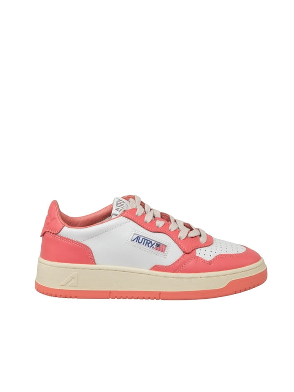 Autry Orange Low Top Sneakers