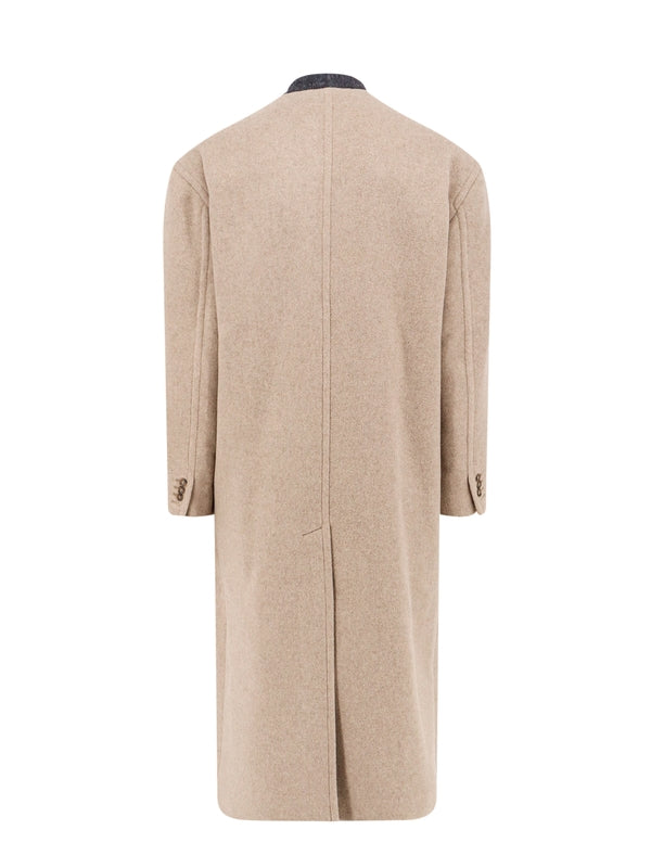 MM6 Maison Margiela - Wool Blend Double Coat - Jente