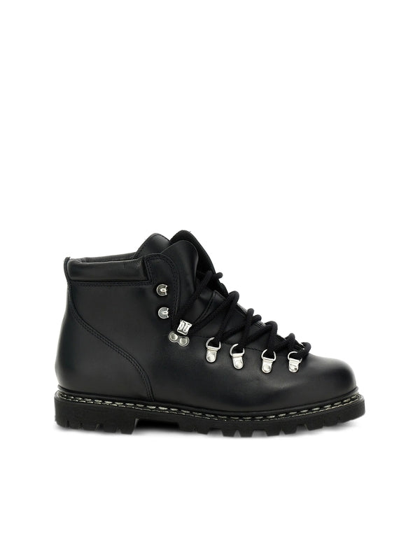Paraboot Black Lace-Up Boots