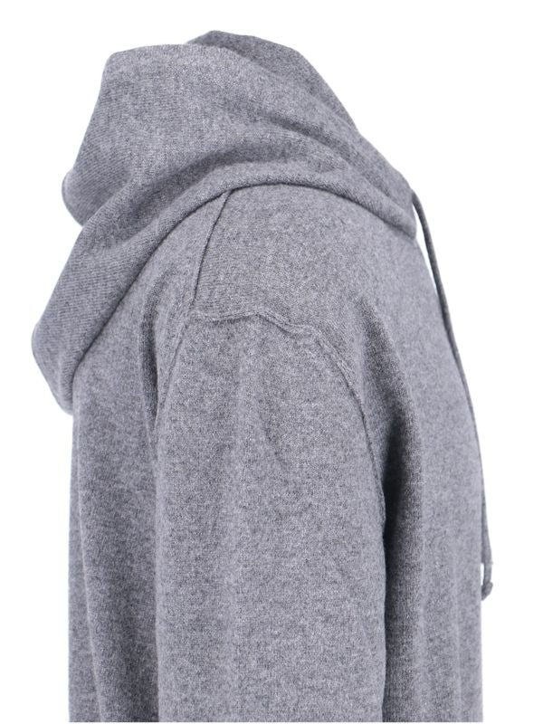 Wool Cashmere Knit Hood