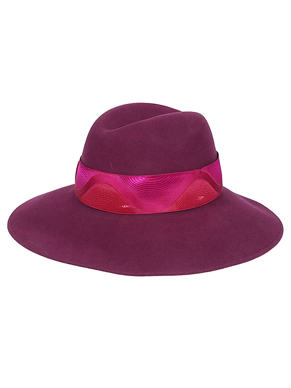 Bow Band Wool
  Cashmere Fedora Hat