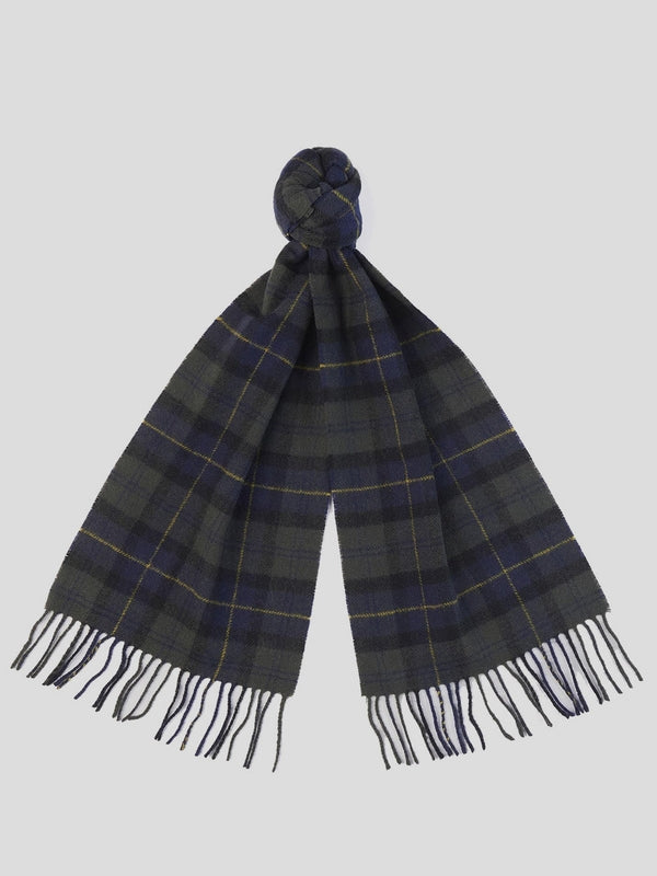 Tartan Check Wool Scarf