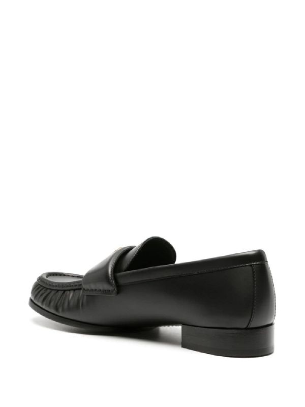 4G Leather Loafers