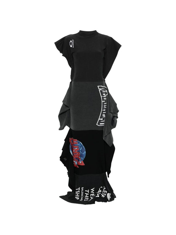 BALENCIAGA - Twist Panel Detail Dress - Jente