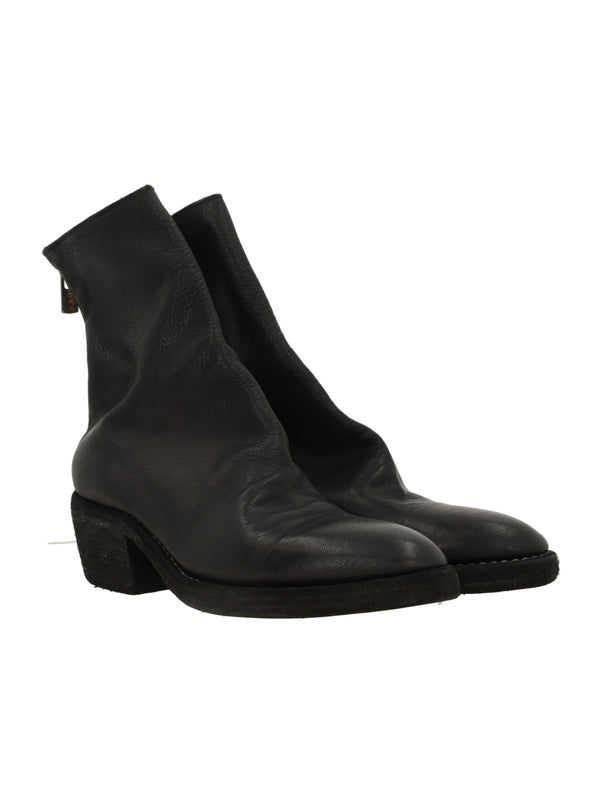 Guidi Black Ankle Boots