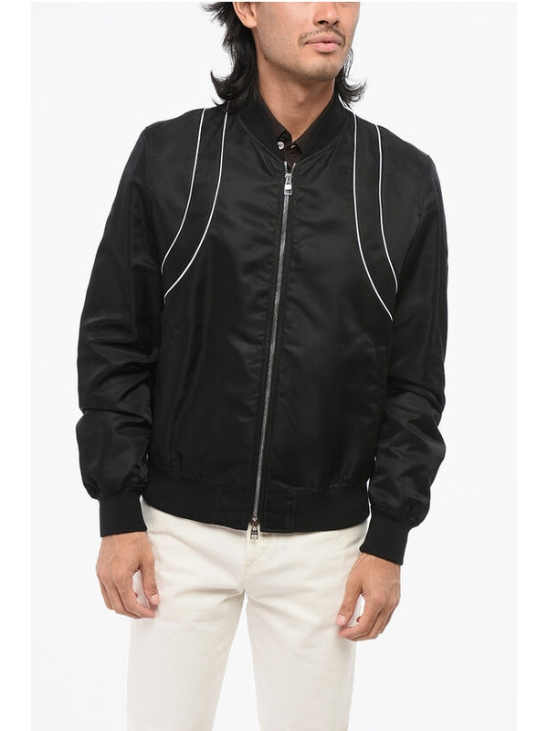 Alexander Mcqueen Black Bomber