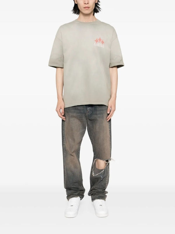 Starburst Oversized Short Sleeve T Shirt