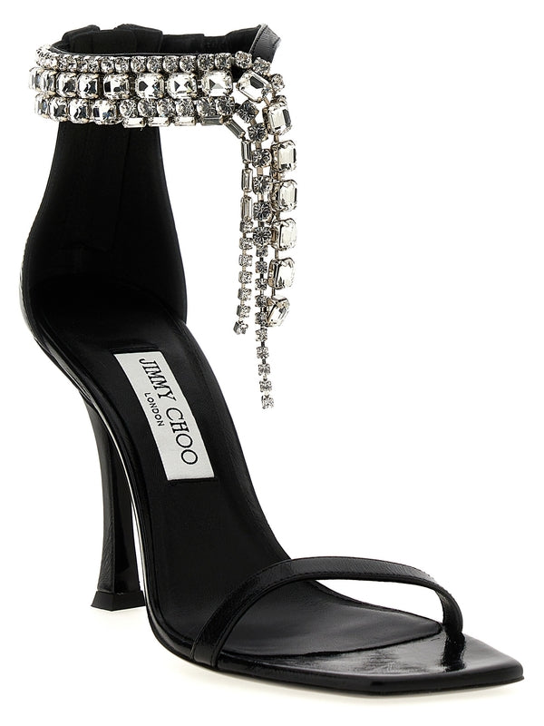 Verity Crystal
  Anklet Sandal Heel