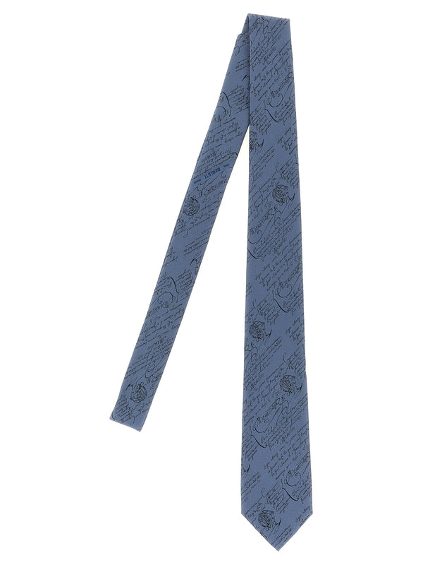 Berluti Blue Neck Ties