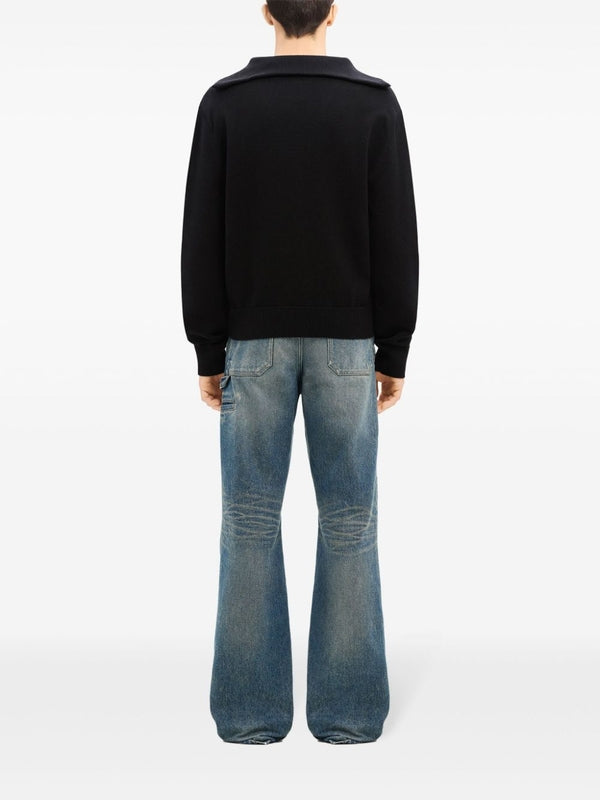 Tucker High-Neck Wool
  Knit