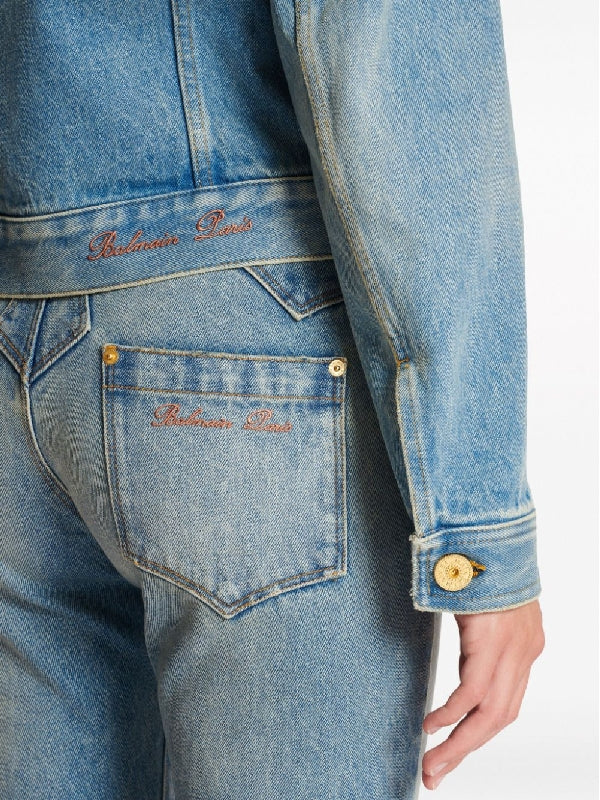 Vintage Washing Cotton Denim Jacket