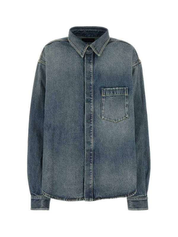 Vintage Washing Denim Shirt