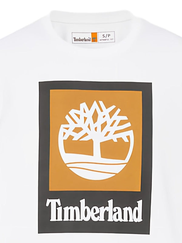 Timberland White Half Sleeve