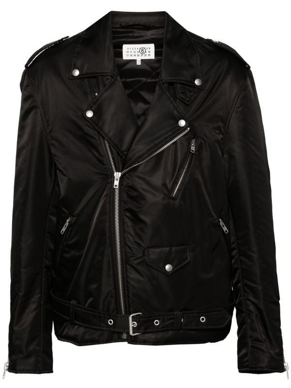 Nylon Biker Jacket