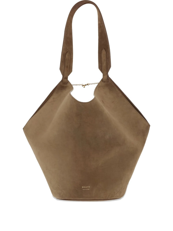 Khaite Brown Tote Bags