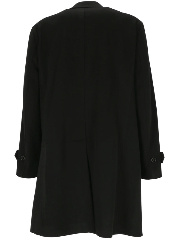 Boutonnière Wool Single Coat