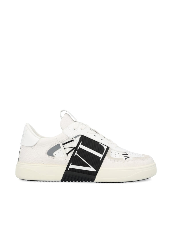 Valentino White Low Top Sneakers