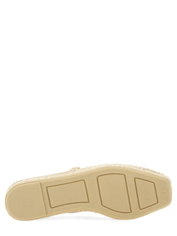 Castañer Beige Flat Shoes